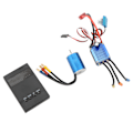 Pikkukuva 4 / 8: 2435 4500KV harjaton moottorin ohjelmointikortti 25A harjaton ESC 1/16 1/18 RC-autoon