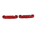 Miniatyrbilde 6 av 8: 2STK RC fremre og bakre armkode 37,5 mm sinklegering for SCY 16101 16102 16103 16201 1/16 RC bil rød