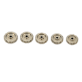 Miniatyrbillede 6 af 8: Tandhjulsæt 0,6M Modulus 24T til 28T 3,175mm Præcis aluminiumslegering Universal til klatrebil 1/8 1/10
