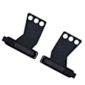 Miniatyrbillede 3 af 8: 1 par Palm Protector Pad Skridsikker håndflade Grip Guard Rest til Fitness Vægtløftning Mesh Huller L