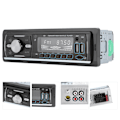 Miniatyrbilde 7 av 8: 1Din Bil MP3-spiller Stereo Audio Musikk RDS DAb med Fargerike Lys Underholdningssystem