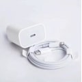 Miniatyrbilde 1 av 5: 1 meter lang datakabel + iPhone-lader for Apple 11/12/13 USB-C hvit