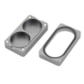 Miniatyrbillede 3 af 8: Kø Tip Opbevaringsboks Aluminiumslegering Magnetisk Sug Kø Tip Beholder til Billardspillere 2 huller