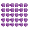 Pikkukuva 1 / 8: 30 kpl hauskoja tyhjiä noppia Set DIY Puzzle Pyöreä kulma 6-sivuiset nopat lautapeleihin Matematiikan oppiminen Violetti