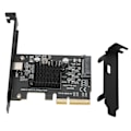 Miniatyrbild 3 av 8: USB3.2 Expansionskort GEN2x2 20Gbps ASM3242 Chip PCI E 4X Extender Förlängningskort för Windows 10 11