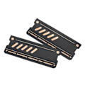 Miniatyrbillede 6 af 8: Hukommelseskøling Køleplade Grafen Hurtig Ledning Stabil Holdbar Kobber Køleplade til DDR4 DDR5 Laptop Hukommelse 2 stk