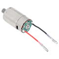 Miniatyrbild 7 av 8: 390 kolborstmotor hög renhet koppar låg vibration stark magnet borstmotor för SCY 16101 1/16 RC bil