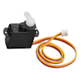 Miniatyrbillede 8 af 8: Sort RC Helikopter Servo Plast Servo Udskiftning Letvægts Reservedele RC Digital Servo til WLToys XK A160 A280 RC Fly