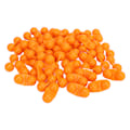 Miniatyrbilde 3 av 8: 50 stk Fiske Dobbel Rangle Metall Havfiske Attraktor Bell Beads med plastetui for å lokke fisk oransje