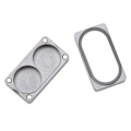Miniatyrbillede 5 af 8: Kø Tip Opbevaringsboks Aluminiumslegering Magnetisk Sug Kø Tip Beholder til Billardspillere 2 huller