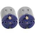 Miniatyrbillede 5 af 8: 2 stk. RC bilmotor 150 motor RC bil elmotor erstatning for AE86 RC bil Sølv