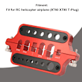 Miniatyrbillede 8 af 8: Aluminiumslegering loddestation RC-tilbehør til XT60 XT90 Bananstik T-stikforbindelse