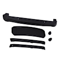 Miniatyrbild 6 av 8: RC Car Body Shell Protector Plate Set för ZD Racing 1/7 MX 07 RC Truck Plast RC Car Shell Rack Delar Svart