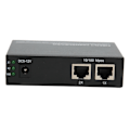 Miniatyrbilde 5 av 8: Ethernet Fiber Media Converter Single Mode Tx1310nm 10/100 Mbps RJ45 Port Media Converter 100‑240V EU-plugg