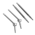 Miniatyrbilde 7 av 8: RC Bil Foran Bak CVD Drivaksel Messing Forlengelse Drivadapter Combiner Drivaksel for Traxxas 1/18 Sølv