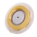 Miniatyrbilde 8 av 8: 1,25 mm tennisracketstreng med doble riflede mønstre Beat-resistent polyester tennissnor for tenåring 200M gullgul