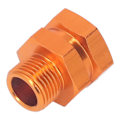 Miniatyrbild 5 av 8: Metall Aluminiumlegering 17 mm Hex Hjulnav Adapter för ZD Racing DBX07 1/7 RC Biluppgraderingsdelar Reservtillbehör 8626