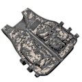 Miniatyrbild 3 av 8: Barn utomhusväst Barn kamouflagejacka Väst med fickor för spelträning S 38cm / 14.96in