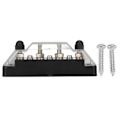 Miniatyrbillede 1 af 8: Power Distribution Terminal Block Batteri Bus Bar Sæt med 2 terminalskruer til Bil Båd Marine