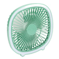 Pikkukuva 4 / 8: Pöytätuuletin Power säädettävä matalan melun latautuva Mini kannettava pystysuora riippuva tuuletin LED-valolla Mint Green