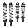 Miniatyrbilde 2 av 8: RC Fremre Bakre Støtdempere Demper Aluminiumslegering RC Bil Fjær Støtdemper for ARRMA 1/7 1/8 RC Biler Svart