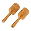 Miniatyrbilde 8 av 8: Drone Fjernkontroll Joystick Aluminiumlegering Utvidet Tommelspak for DJI Mini 3 Pro Fjernkontroll 2stk Gull