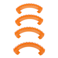 Miniatyrbild 7 av 8: 4st Propeller Guard Anti Collision Protection Ring för DJI Avata Drone Tillbehör Orange