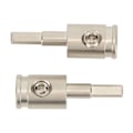 Miniatyrbilde 5 av 8: 2 STK Amp Inngangsreduserer 0 Gauge til 4 Gauge Messing Strøm Jordingsledning Reduserer for bil Universal