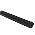 Miniatyrbilde 8 av 8: Single Fin Box Vindsurfing Trough Seilbrett Plugg Surfing Surfebrett Single Fin Box 10.5in Svart