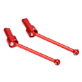 Miniatyrbillede 4 af 8: 2 stk. forreste bageste drivaksel aluminiumslegering RC CVD forreste bageste drivaksel til Traxxas Latrax Teton 1/18 bil