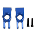 Miniatyrbillede 1 af 8: 2 STK RC bagaksel navholder aluminiumslegering akselholder dele til MJX 16208 16207 16210 1/16 RC bil mørkeblå