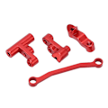 Miniatyrbillede 7 af 8: RC-styreenhed Aluminiumlegeringserstatning Udsøgte opgraderingsdele til Traxxas LaTrax Teton 1/18 RC Car Red