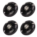 Miniatyrbillede 6 af 8: 4 ST Inline Skate Flash Wheel Rulleskøjter PU-hjul Erstatningsrulleskøjtehjul 69mm