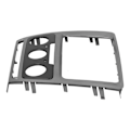 Miniatyrbilde 7 av 8: Full Stereo Ramme Radio Lydpanel Trim Fascia Tilbehør Passer for Laura 2006-2014