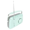 Pikkukuva 7 / 8: Retro Radio Bluetooth -kaiutin, kannettava HiFi-stereokaiutin, söpö vanhanaikainen radiokaiutin juhliin, ulkokäyttöön, mintunvihreä