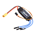 Miniatyrbilde 4 av 8: Børsteløs ESC 40A XT60 Plugg Børsteløs ESC for RC Fixed Wing Aircraft Small Quadrotor