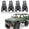 Pikkukuva 7 / 8: 4 kpl Metallinen iskunvaimentimen säätökiinnike tarvikkeet Axial SCX10 1/10 mittakaava RC Crawler Auto Black CA6243