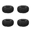 Miniatyrbillede 2 af 8: 4 stk. RC Crawler Dæk Fleksibel universel udskiftning RC Gummi Dæk Skin til 2,2 tommer store hjul