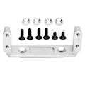 Miniatyrbild 1 av 8: RC Car Servo Mount Aluminiumlegering Servo Mount för Capra UTB10 1/10 RC Crawler Uppgraderingar Tillbehör Silver