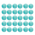 Pikkukuva 1 / 8: 30 kpl hauskoja tyhjiä noppia Set DIY Puzzle Pyöreä kulma 6-sivuiset nopat lautapeleihin Matematiikan oppiminen Vaaleansininen
