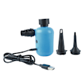 Miniatyrbilde 4 av 8: Elektrisk luftpumpe Bærbar blå inflator deflatorpumpe Perfekt for utendørs camping med USB-port
