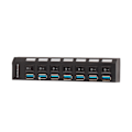 Pikkukuva 6 / 8: USB 3.0 Hub Yksittäinen 7 Portin Nopea USB2.0 USB1.1 Yhteensopiva USB-datakeskitin LED-merkkivalolla Windows XP 7 8:lle