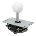 Miniatyrbild 7 av 8: DIY USB Controller Dator Rocker Oval Ball Joysticks med Control Chip för Arcade Game White