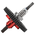 Miniatyrbilde 3 av 8: 54T Spur Gear Komplett Slipper Clutch Aluminium Stål Differential Slipper Clutch Montering for Traxxas Slash 1/10 RC Biler Rød