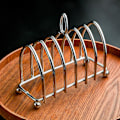 Miniatyrbilde 2 av 5: Brødristerstativ i rustfritt stål sandwich toast display rack pizza toast display rack buffet snack rack