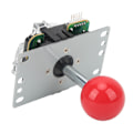Miniatyrbild 5 av 8: Arcade Joystick Gamepad DIY Joystick Arcade Game Fighting Stick Ersättningsdelar Pin Kretskort med kulhuvud Röd