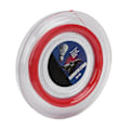 Miniatyrbild 3 av 8: POWERTI Badmintonracketsträng med hög elasticitet, slitstark hartsfiberbyteslinje för reparation Röd