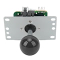 Miniatyrbild 7 av 8: Arcade Joystick Gamepad DIY Joystick Arcade Game Fighting Stick Ersättningsdelar Pin Kretskort med kulhuvud Svart