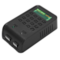 Miniatyrbillede 6 af 8: Hobbyfans H3 PRO Lipo Batterioplader 7,4 eller 11,1V Lipo Balance Oplader til RC Drone RC Legetøj Sort EU-stik 110‑240V