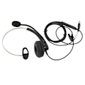 Miniatyrbillede 6 af 8: Enkelt Øre Kablet Headset Støjreducerende HD Opkald Telefon Headset til Call Center Kontor Virksomhed Online Kursus USB Interface